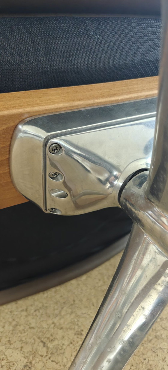 2 Poltrone relax Stressless Sunrise M e poggiapiedi – Pelle, Legno (photo 3 of 6)