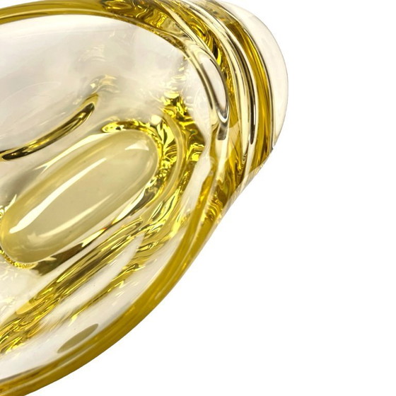 Image 1 of Glass vase designed by M. Klinger, Železný Brod Glass (ZBS), Czechoslovakia, 1960s.