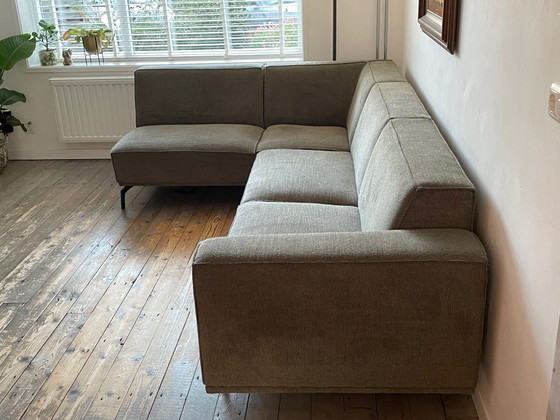 Image 1 of Canapé d'angle Fia – Loft par Zen | Tissu Silent 88 Turtle