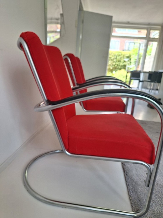 Image 1 of 2 fauteuils Gispen 412