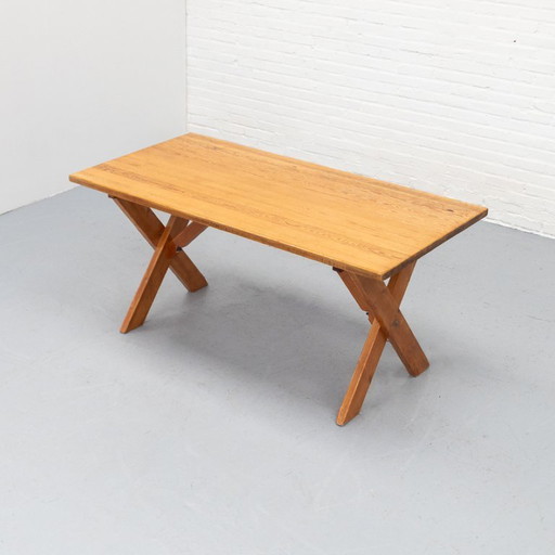 Mesa de comedor Ate van Apeldoorn de los años 70
