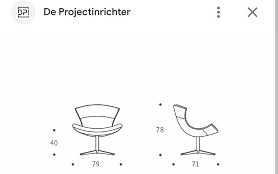 Image 1 of Designfauteuil Busk + Hertzog – nu voor een scherpe prijs