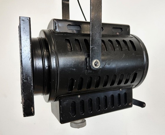 Image 1 of Vintage zwarte theaterspot, jaren 60