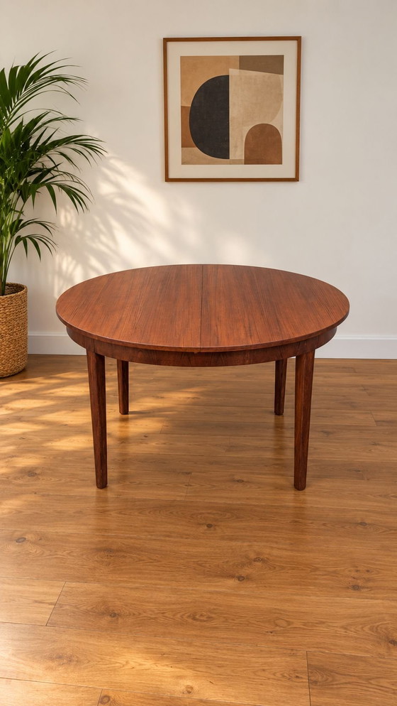 Vintage Scandinavian Design Table and Chairs – Dining set, Wood, Skai (photo 3 of 7)
