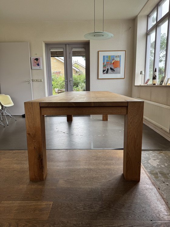 Image 1 of E15 Bigfoot eikenhouten eettafel 270 x 104,8 x 75