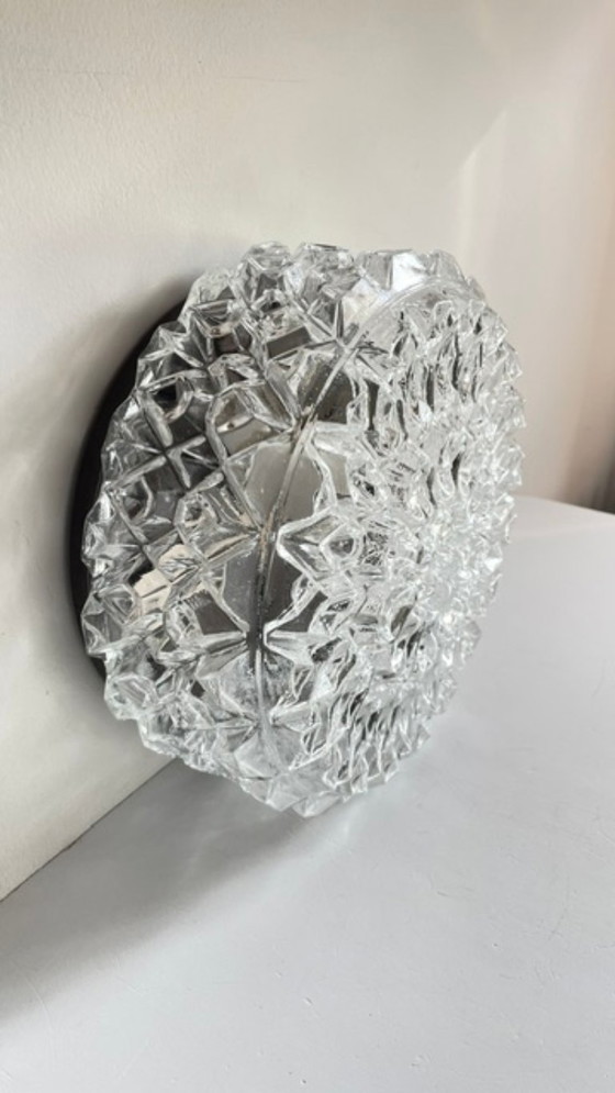 Luxalp N°220 Semi-Crystal Ceiling/Wall Light, 1950s – Glass (photo 25 of 28)