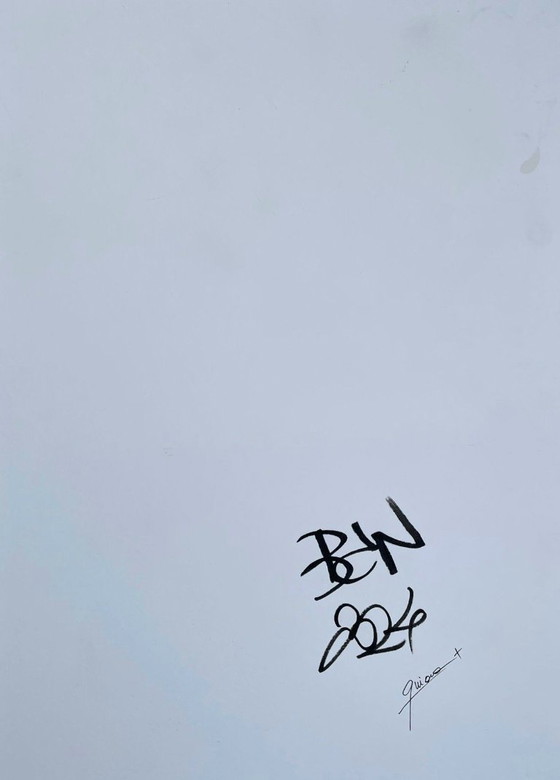 Image 1 of Quiona RIBES - Atlas Farnesio - Kunstenaarsschilderij in lijst