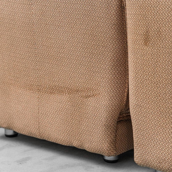 Image 1 of SET DI 3 POLTRONE MODULARI IN TESSUTO BEIGE ANNI ’70 VINTAGE MODERNARIATO