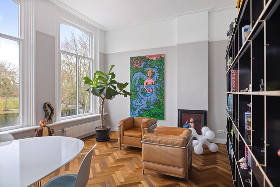 Image 1 of Vintage superellips oval table, designer Piet Hein, manufacturer Fritz Hansen