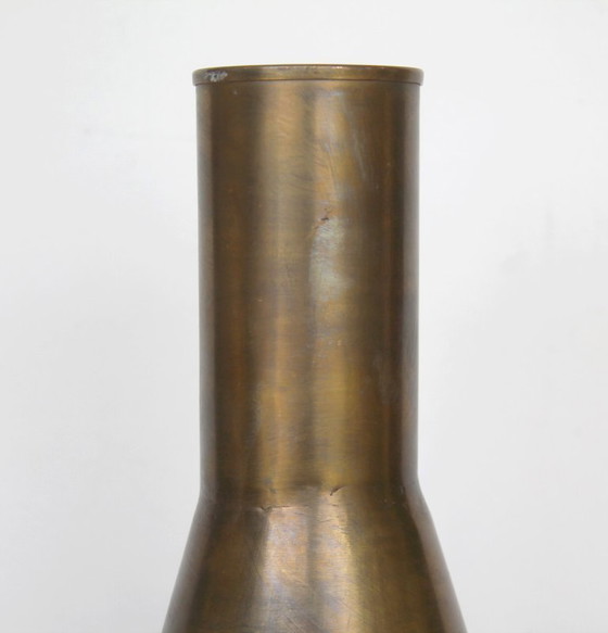 Image 1 of Dutchbone iconic Hari Slim vase, vintage patina