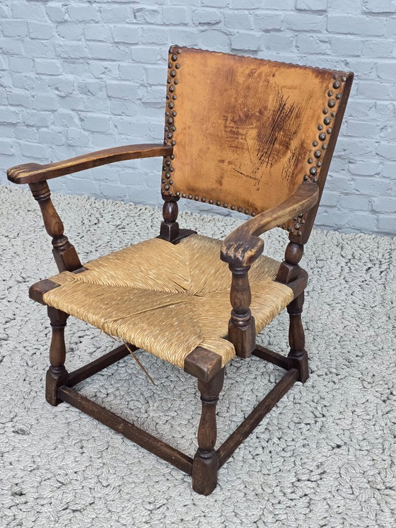 Image 1 of Rara poltrona Theo Ruth di design di metà secolo, modello F297 per Artifort, Paesi Bassi, anni '40