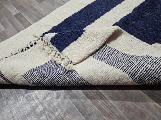 Autentico tappeto marocchino in lana tessuto a mano, 250x150 cm. – Tappeti, Wool (photo 10 of 11)