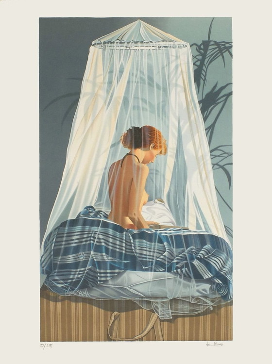 Image 1 of Nadine LE PRINCE Notturno Litografia firmata 1990