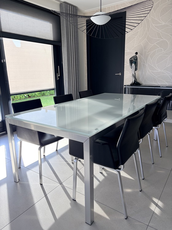 Cor Design Fino Dining Table – Aluminium, Glass (photo 4 of 5)