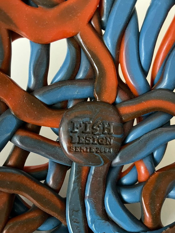 Image 1 of Gaetano Pesce ´spaghetti´ mand/ Fish design