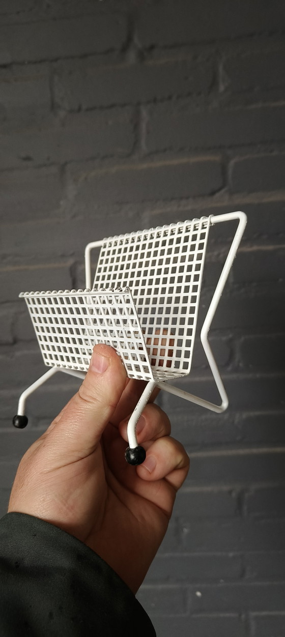 Image 1 of Porte-serviettes en métal vintage Pilastro Tomado des années 1950