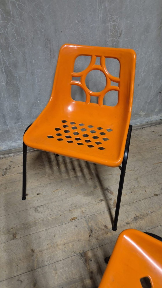 Image 1 of Space Age Garden Chairs, East Germany, 1970s — Set of 4