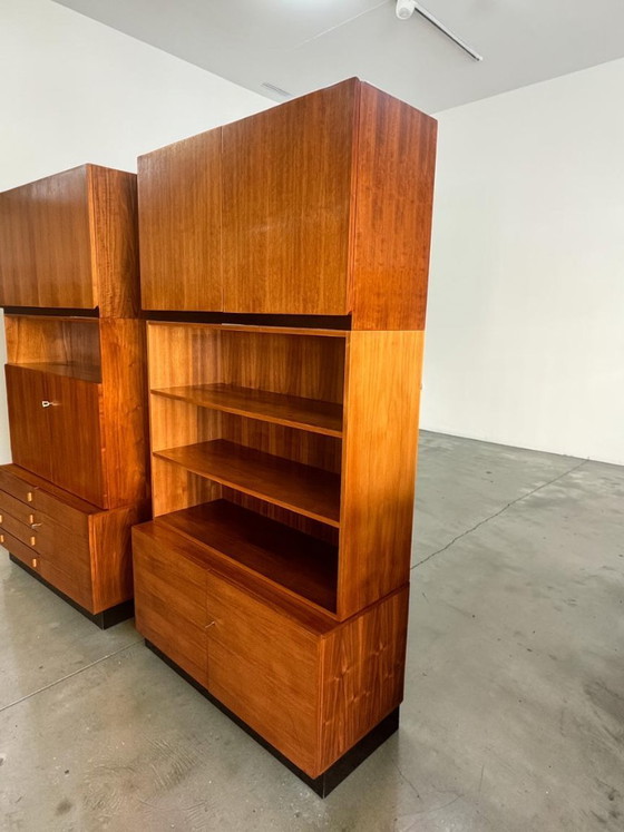 Image 1 of Mid Century Teak Systemmöbel – Modulares Schrank- & Regalsystem 1960er – Danish Modern im Stil von Riestenpatt, RT oder Bramin