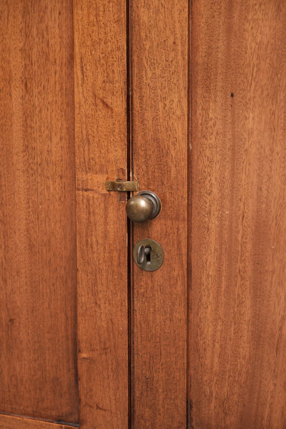Wunderschöner antiker englischer Buffetschrank aus dem frühen 19. Jahrhundert im gotischen Stil mit (photo 15 of 19)