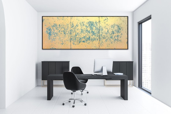 Image 1 of Jürgen Angeler - Green Golden Galaxy