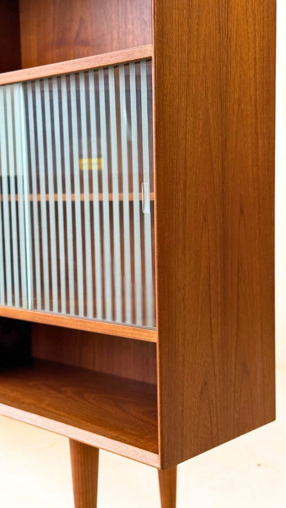 Image 1 of Libreria vintage in teak di metà secolo, Danimarca, anni '60