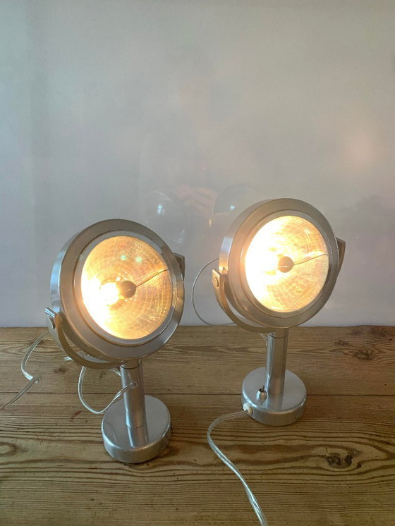 Image 1 of Set of 2 IKEA KLIMAT Wall Lamps – Industrial Design, Adjustable