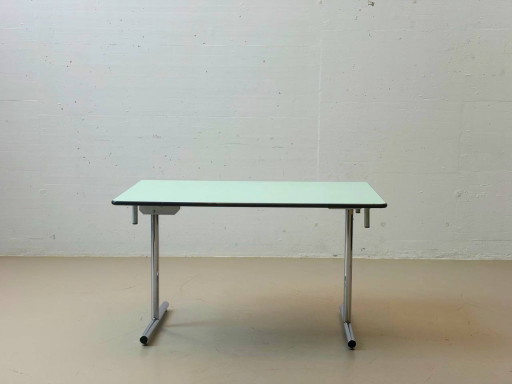 Mesa plegable Kelko práctica de color turquesa/verde