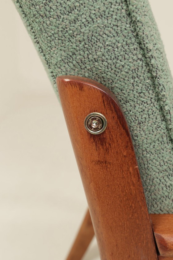 Image 1 of Paire de fauteuils vintage menthe vert 1970