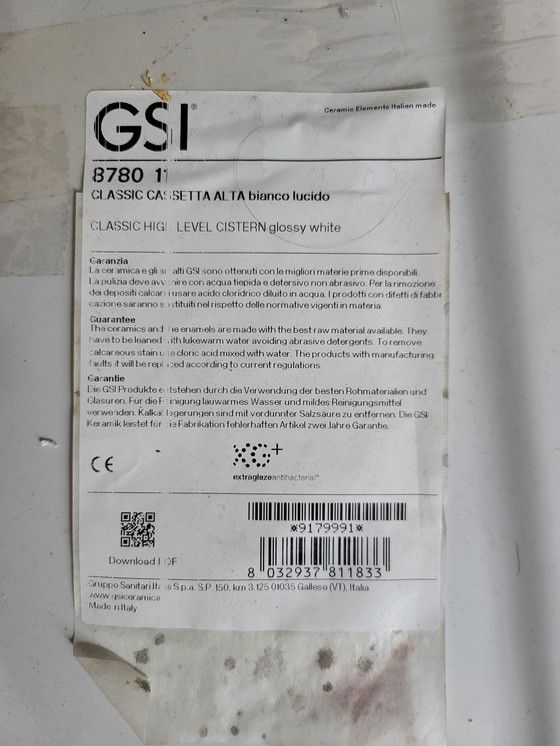 Image 1 of Two retro ceramic cisterns