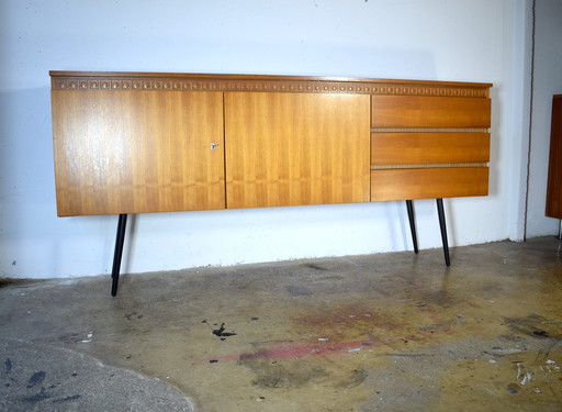 Aparador vintage de los años 60, mueble de mediados de siglo
