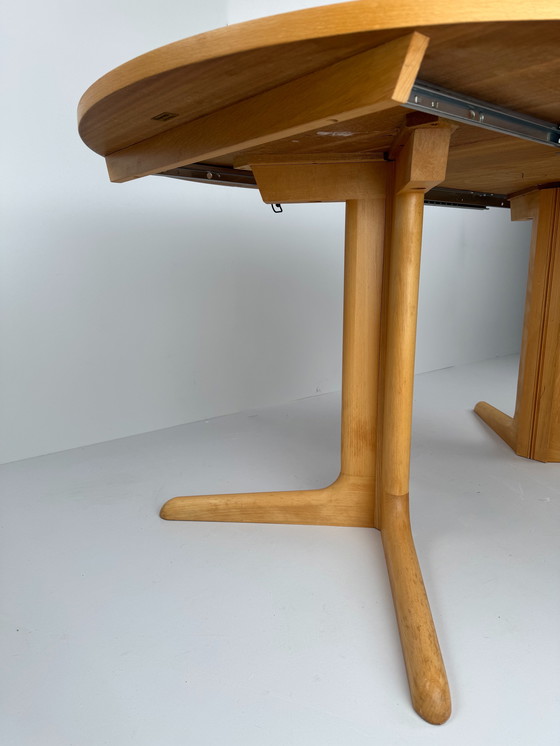 Image 1 of Tavolo da pranzo rotondo estensibile Skovby Denmark