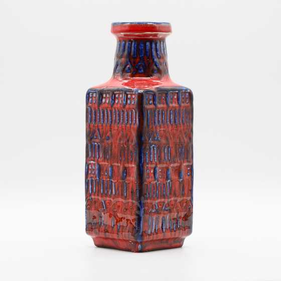 Image 1 of Retro BAY Ceramic Vase DUO 70-25 + 70-20 Fat Lava Vintage 60s WGP Mid-Century 