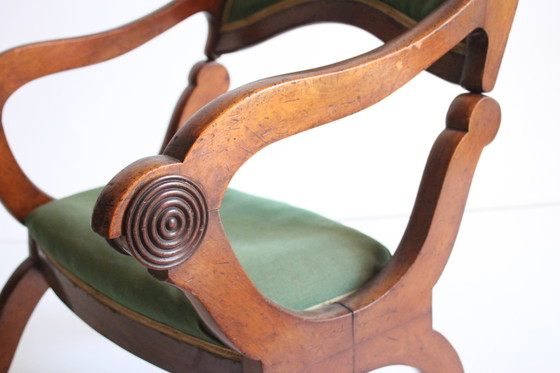 Image 1 of Viktorianischer metamorpher Gebetshocker und Stuhl Prie Dieu