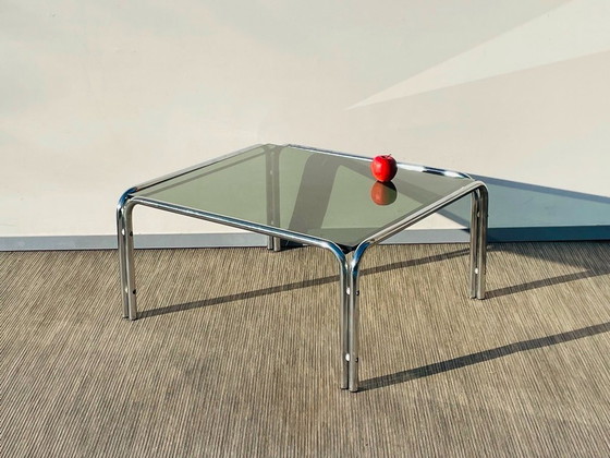 Image 1 of Pair of chrome coffee tables # Vintage 70s # Living Room Tables