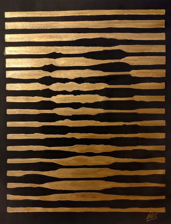 Image 1 of Walter Geraci - Pop Stripes (Gold)