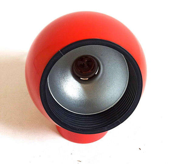 Image 1 of Lita ball lamp bright red Space Age 70s