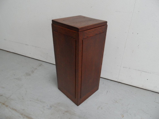 Image 1 of Vintage eiken console