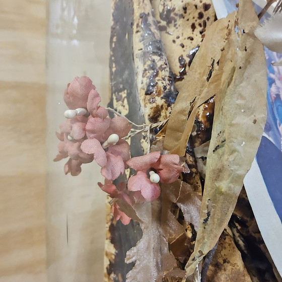 Image 1 of Sehr große antike Glocke mit Blumen Katholische Maria (Höhe:73cm) Vergine Santissima del Rosario (Itilan Glocke)