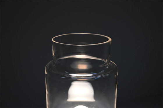 Image 1 of Lámpara de mesa italiana de cristal, años 70, Italia.