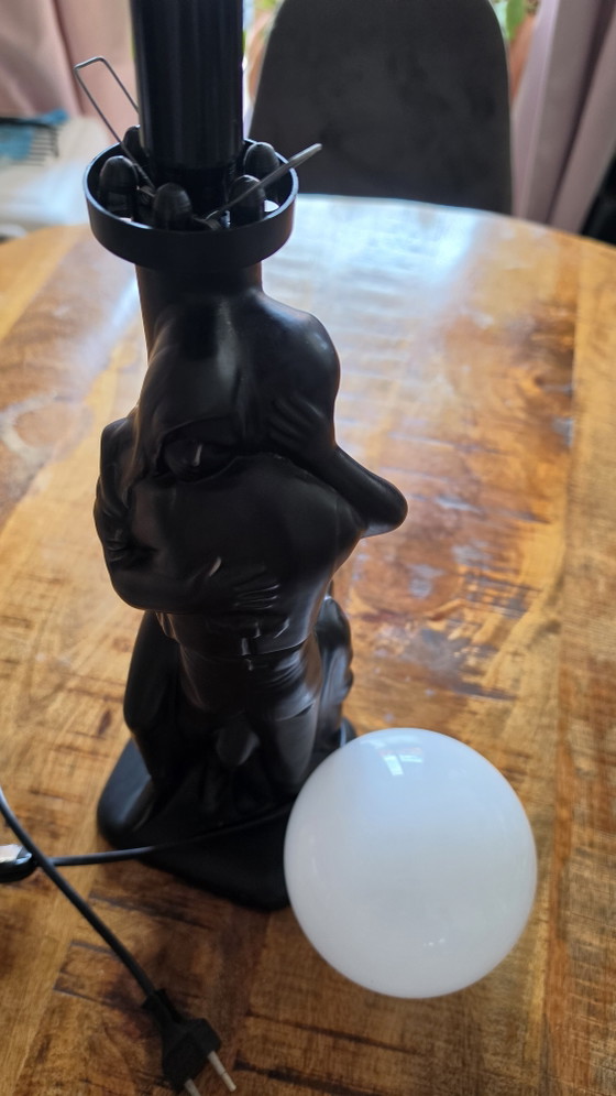 Image 1 of Lampada da tavolo figurativa vintage 'Amanti' – Tremoka – 45 cm