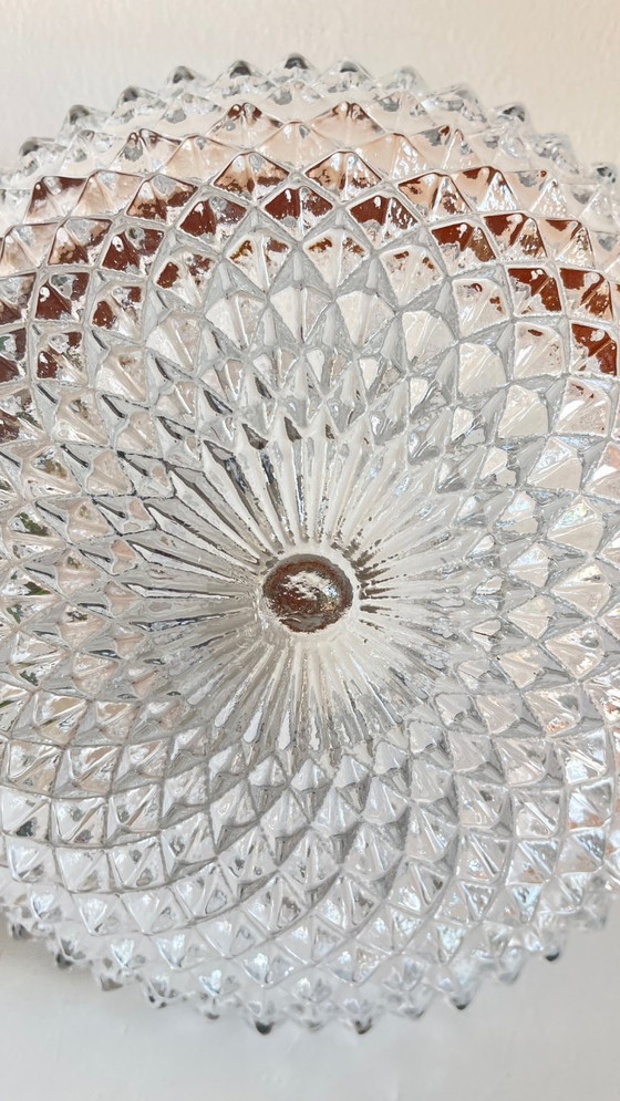 Image 1 of Lampada da parete/soffitto in semicristallo, anni '50