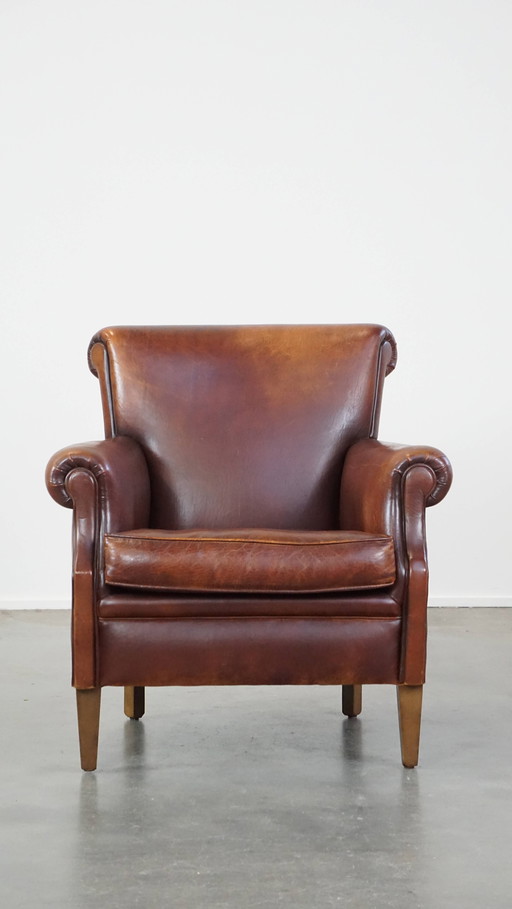 Fauteuil en peau de mouton