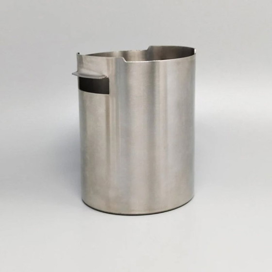 Magnifique seau à glace des années 1970 par Gio Ponti pour Fratelli Calderoni – Accessoires de table, Metal (photo 4 of 7)