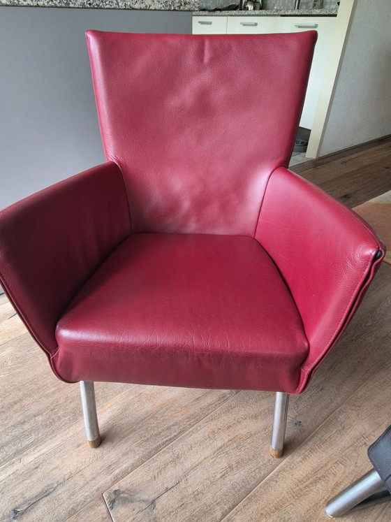 Wegens verhuizing Label fauteuil perfecte staat te koop – Label Van den Berg, Leather (photo 4 of 7)