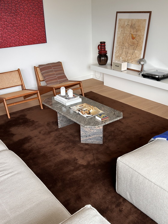 Image 1 of Vintage granite coffee table, Italy 1980s