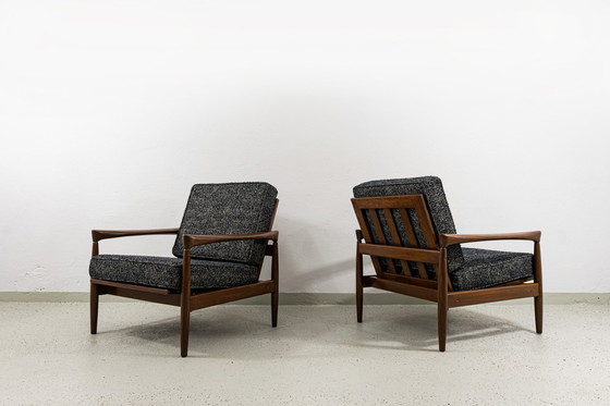 Image 1 of Pair of Armchairs “Kolding” by Erik Wørts for IKEA, 1960s
