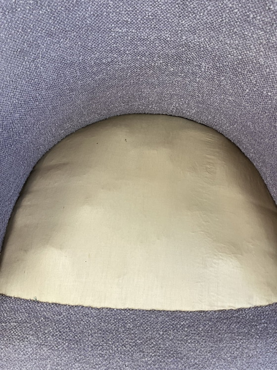 Image 1 of Lila Louis Philippe-stijl fauteuil