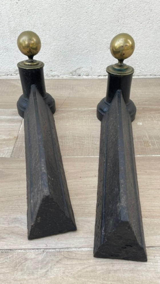 Alari Neoclassici GHISA e OTTONE – Oggetti decorativi, Brass, Cast Iron (photo 19 of 27)