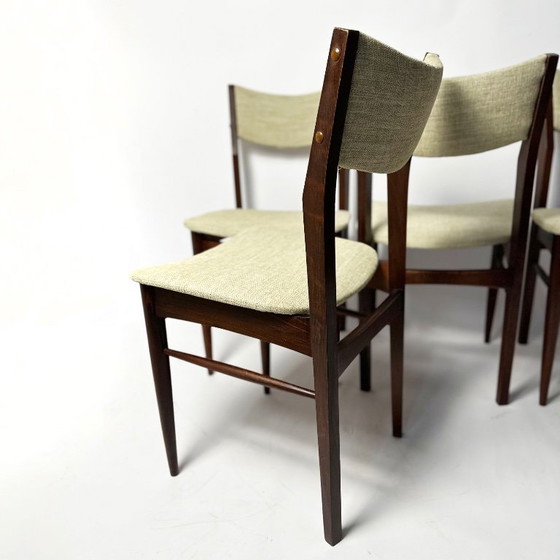 Image 1 of Set di 4 sedie Mid-Century in stile scandinavo