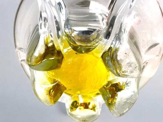 Image 1 of Kunst glazen hanglamp Mazzega stijl